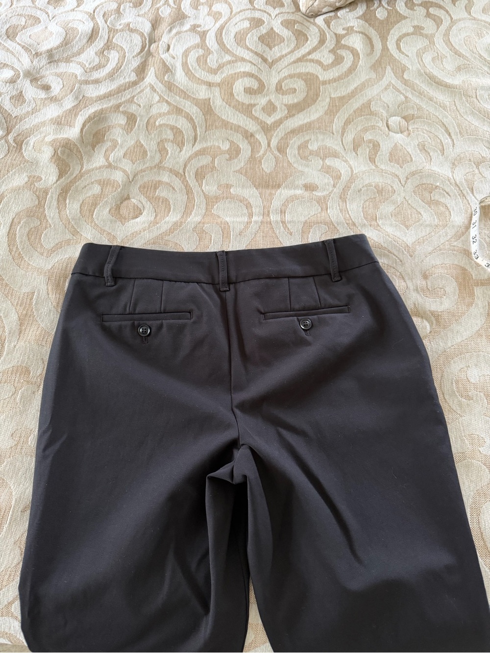 Talbots Petites 8P Black Buttery Soft Stretch Cropped Ankle Pants - Picture 8 of 15